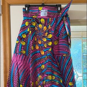 Long Maxi Embellished Skirt- Flared